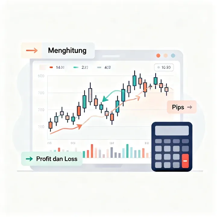 cara menghitung pip serta profit dan loss dalam trading forex