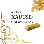 analisa xauusd hari ini senin 9 maret 2026
